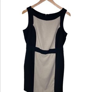 Beige & Black Dress—Size 11